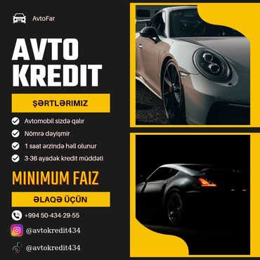 Digər avto xidmətlər: Avtomobil sahibisiniz və nağd pula ehtiyacınız yaranıb ? Ən sadə