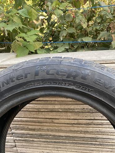 evolution: Шины 215 / 55 / R 17, Зима, Б/у, Комплект, Легковые, Корея, Hankook — 5