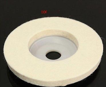 elektromotor 220v: DISK ZA POLIRANJE SA PRESOVANOM VUNOM 100MM | Kvalitetan disk za — 1