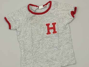 smyk koszule chłopięce: T-shirt, H&M, 12-18 months, condition - Very good