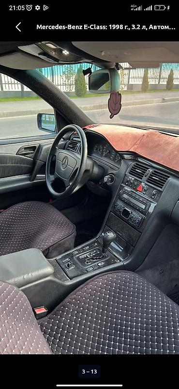 tucson 2020: Mercedes-Benz E-Class: 1998 г., 3.2 л, Автомат, Бензин, Седан — 4