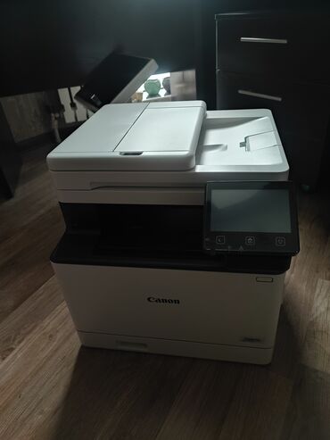 Принтеры: Принтер 🌈 Canon i-SENSYS MF752Cdw — мощный цветной лазерный МФУ для