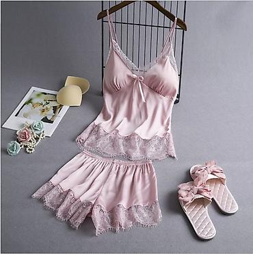 Alt paltarı: Məhsul: CHARLIE LADY qadın pijama/ev geyimi dəsti 3-lü dəstlər yalnız — 6