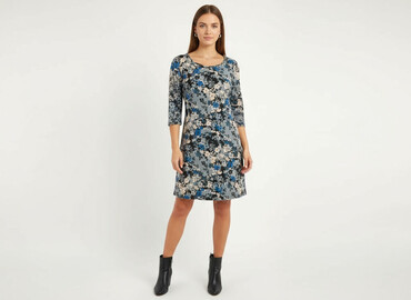 sukienki włoskie plus size: Sukienka damska, rozmiar S