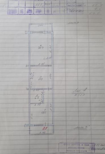 65000: 2 комнаты, 54 м², Аламедин-1 мкр 5 этаж, Свежий ремонт — 4