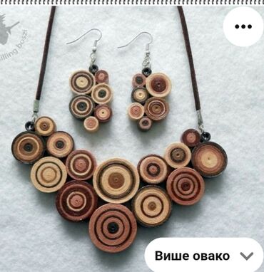 Minđuše: Pirsing, Handmade, Materijal: Epoksi smola — 60