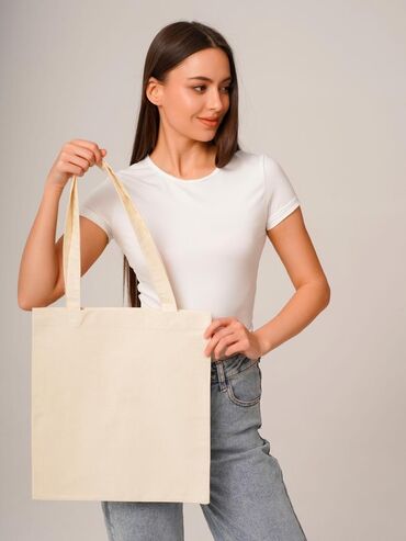 Шопперы: Экологичная сумка-шоппер из натурального хлопка. Прочная и — 25