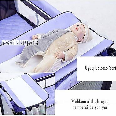 manej besik: Cool Baby KDD-970. Həm çarpayı, həm monej, həm də beşik kimi istifadə — 6