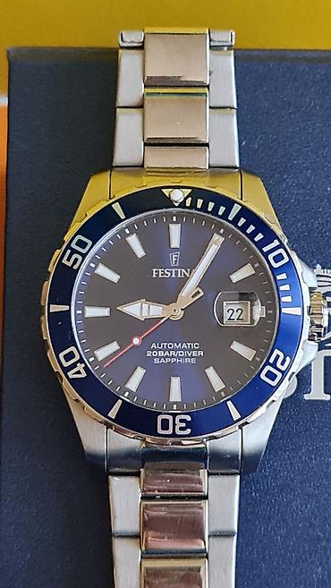 hermes marame cena: Festina automatski ronilački sat – 20 BAR - Mehanizam: automatic — 7