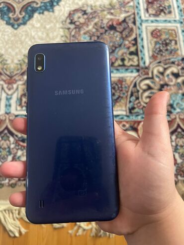 Samsung: Samsung Galaxy A10, 32 GB, rəng - Göy, İki sim kartlı