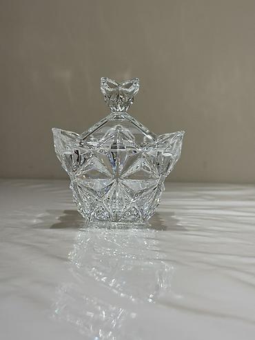 xonca qablari: Bohemia Jihlava Pyramid Qənd Qabı 12,4 sm. Karacadan alınıb 50% — 1