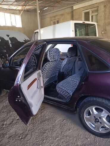 aksesuarlar masin ucun: Bənövşəyi rəngdə olan Opel Vectra avtomobili. Salonu boz rəngdə