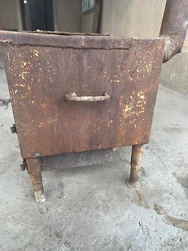 Буржуйки: Печь-буржуйка металлическая, цилиндрическая, чугунная 6000 сом — 9
