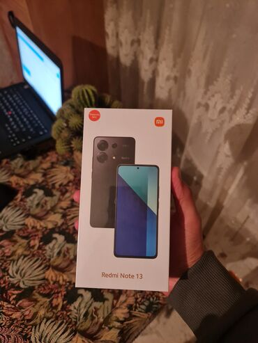 Xiaomi: Xiaomi Redmi Note 13, 256 GB, rəng - Qara, 
 Sensor, Barmaq izi, İki sim kartlı