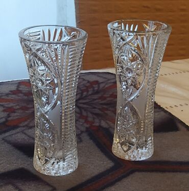 ваза стеклянная прозрачная высокая без узора: 2 güldan
