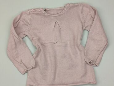 sweterek z falbanka: Sweterek, 5-6 lat, 110-116 cm, stan - Dobry
