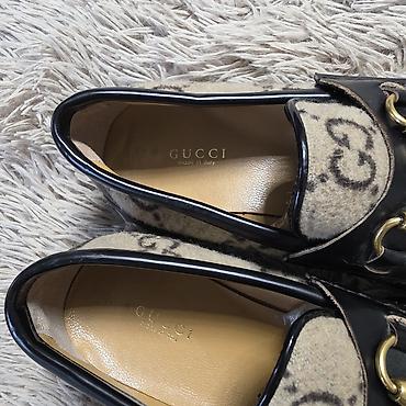 Мокасины и лоферы: Лоферы, 38, Gucci, Б/у, цвет - Коричневый, Самовывоз, Бесплатная доставка, Платная доставка — 6
