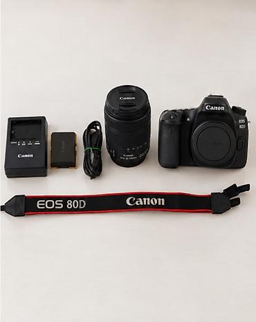 osmo mobile 6: Canon EOS 80D + 18-135mm USM Lens | Tam Kit, Əla Vəziyyətdə! 📸 foto — 5