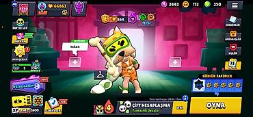 Brawl Stars hesabı Hesabi icinde 350 elmas var+Istelin karakterin 4+