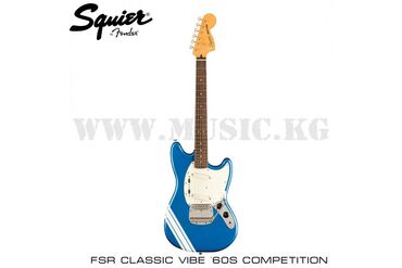 испанские гитары: Электрогитара Squier FSR Classic Vibe '60s Competition Mustang®