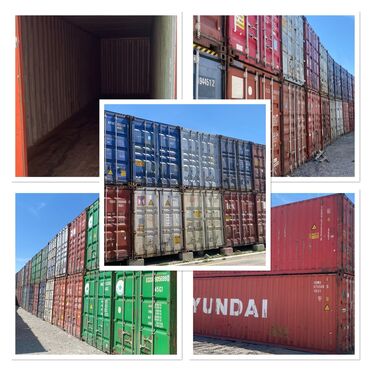 konteynerlərin satışı: Konteynerler 33ededdir Olcu 12m Qiymet 4700 Unvan Hovsan (f 300)
