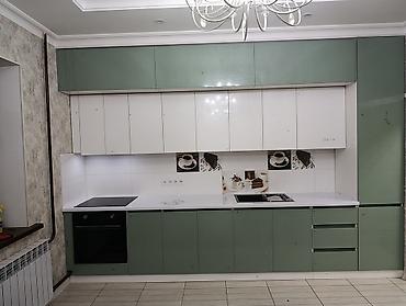 Кухонные гарнитуры: Кухонный гарнитур, Новый, цвет - Серый, МДФ, Бесплатная доставка — 22