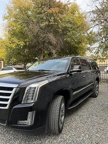 cadillac escalade аренда: Cadillac Escalade: 2019 г., 6.2 л, Автомат, Бензин, Внедорожник — 5