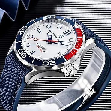 Ručni satovi: Pagani Design PD-1667 - Omega Seamaster Diver 300M Homage Potpuno nov — 2