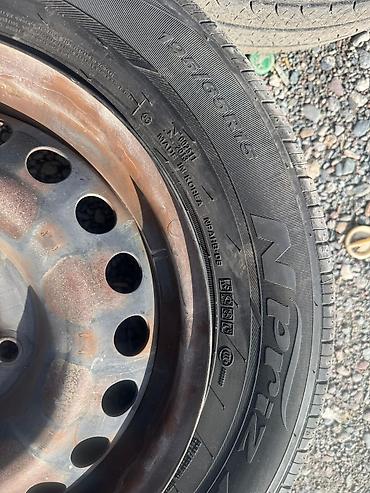 Шины: Продаю комплект шин с штампами и колпаками от К3 разболтовка 5*114.3 at lalafo.kg — 3 Шины: Продаю комплект шин с штампами и колпаками от К3 разболтовка 5*114.3 — 3