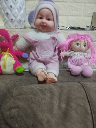 toy donlarl: Uşaq oyuncaqları dəsti - Şirin gülərüz bebek: yumşaq vinil baş və