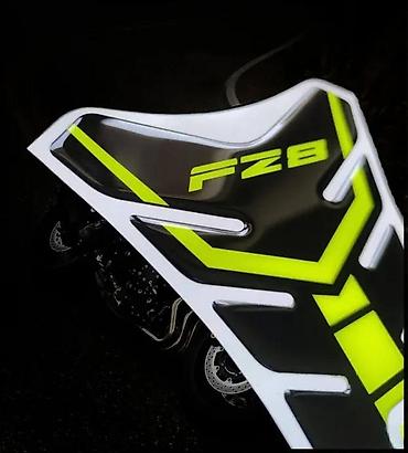 icon hunter: Yamaha fz8 tank pad - štitnik čepa- nalepnice za motore-1777 📌 opis — 4