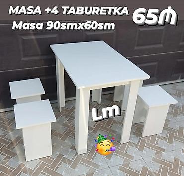Masa və oturacaq dəstləri: Masa desdi — 1