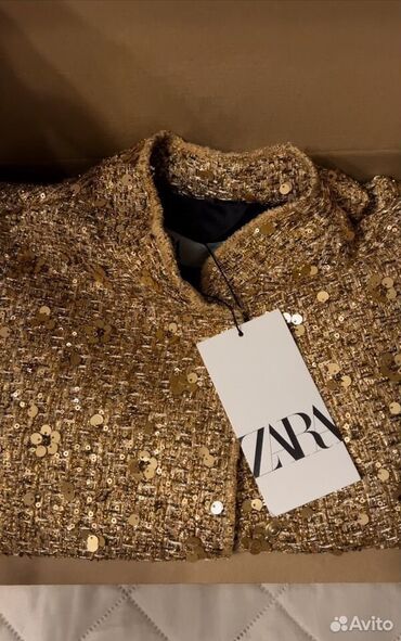 бомбер zara: Бомбер, Осень-весна, Оверсайз, S (EU 36)