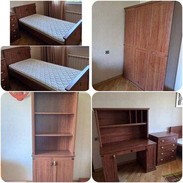 Divanlar: RumiCilekden genc yataq desti 900₼ satilir .Deste 2 eded