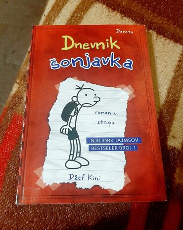 imenice rod i broj drugi razred: Dnevnik Šonjavka 1 Džef Kini Dereta 2013g. /220 str. Mek povez