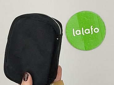 instyle polska: Czarna kosmetyczka/pouch damski - Kompaktowa saszetka zapinana na — 6