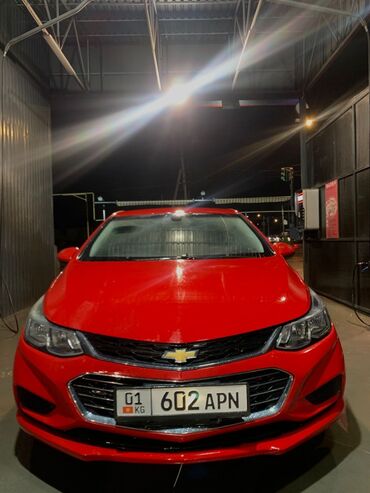 Chevrolet Cruze: 2018 г., 1.4 л, Автомат, Бензин