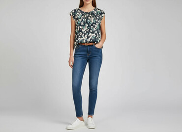 koszula z imitacji skóry zara: Bluzka damska, rozmiar S