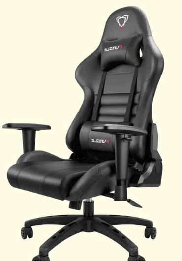 Ofis və oyun kresloları: Yeni, Təkərli, Qolları tənzimlənir, Parça — 2