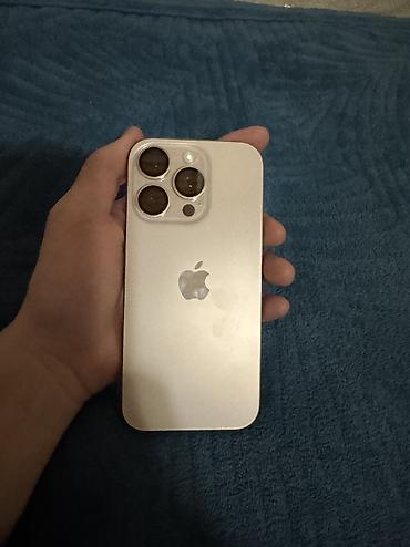 IPhone 16 Pro, Б/у, 128 ГБ, Desert Titanium, 89 %