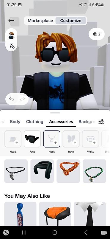 Комплекты одежды: Набор аватаров и одежды для Roblox (скриншоты из меню — 11