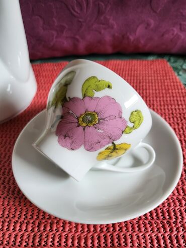 Stare vaze i dekor: Servis nov za kafu,caj iz 1951 do 1972godine. Nemacka. Rheinpfalz — 8