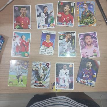 İdman və hobbi: Məhsul: Futbol kolleksiya kartları dəsti Təsvir: - Müxtəlif — 7