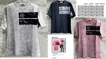 Majice: Men's T-shirt Stone Island, bоја - Svetloplava — 1