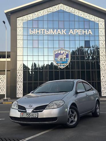 авто бишкек машина кж: Nissan Primera: 2002 г., 1.8 л, Автомат, Бензин, Седан — 1