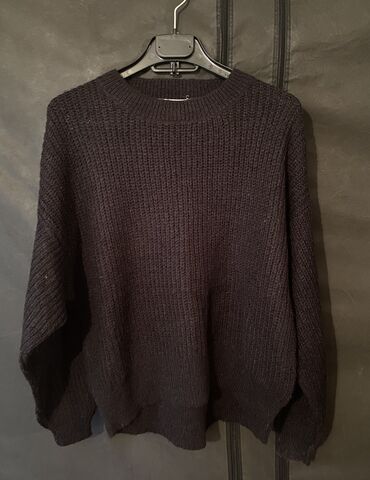 детский свитер с рисунком: Женский свитер XS (EU 34), цвет - Серый, H&M