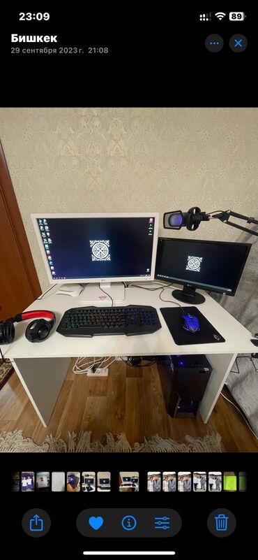 компьютерные мыши aula: Компьютер, ОЗУ 16 ГБ, Игровой, Б/у, AMD Radeon RX 5600 XT, HDD + SSD