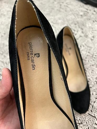 кан кен: Классические женские лодочки Pierre Cardin Paris. - Цвет: черный - — 3