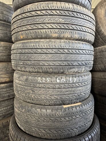 продажа шин: Шины 225 / 60 / R 17, Лето, Б/у, Комплект, Легковые, Bridgestone