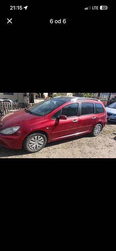 volan trstenik: Delovi za Peugeot 307 u EQKD crvenoj biji — 1